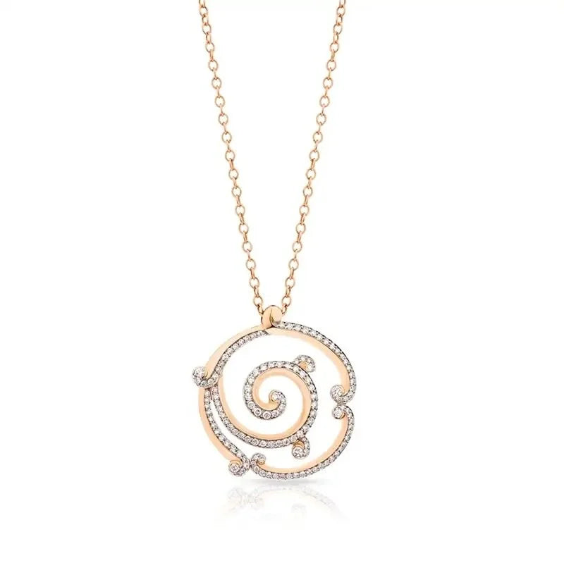 Forever Rose Gold & Diamond Pendant