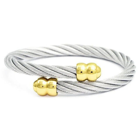 Charriol Celtic Double Godrons Bangle | Ref 04-04-171