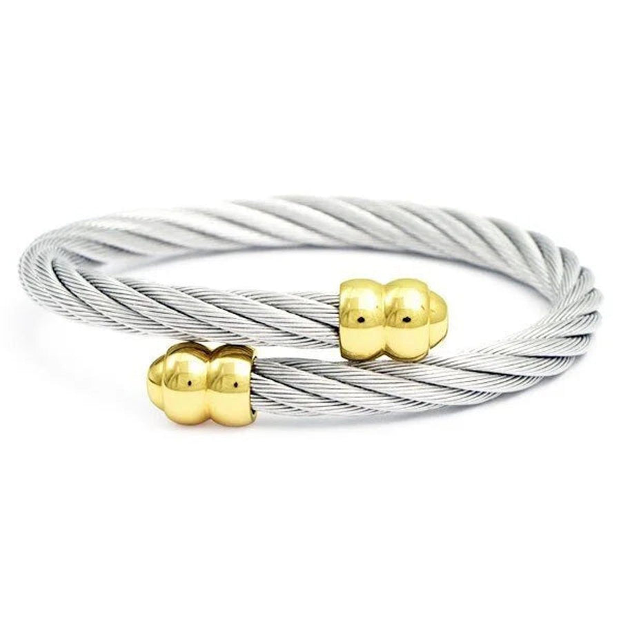 Charriol Celtic Double Godrons Bangle | Ref 04-04-171